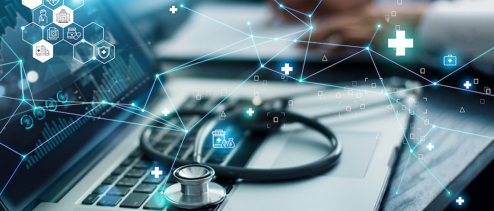 healthcare revenue cycle management - computer